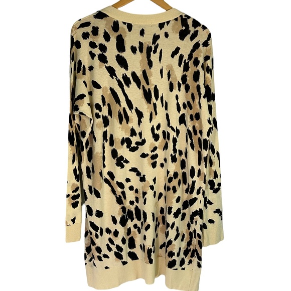 NWT M Sanctuary Clothing Play Cardi Leopard Print “Erosion” color - Picture 4 of 7